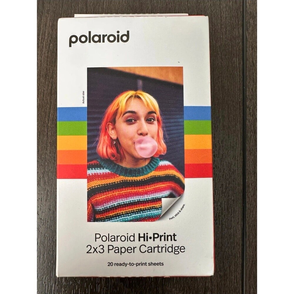 Polaroid Hi-Print 2x3 Paper Cartridge Pack (20 Sheets) - Brand New